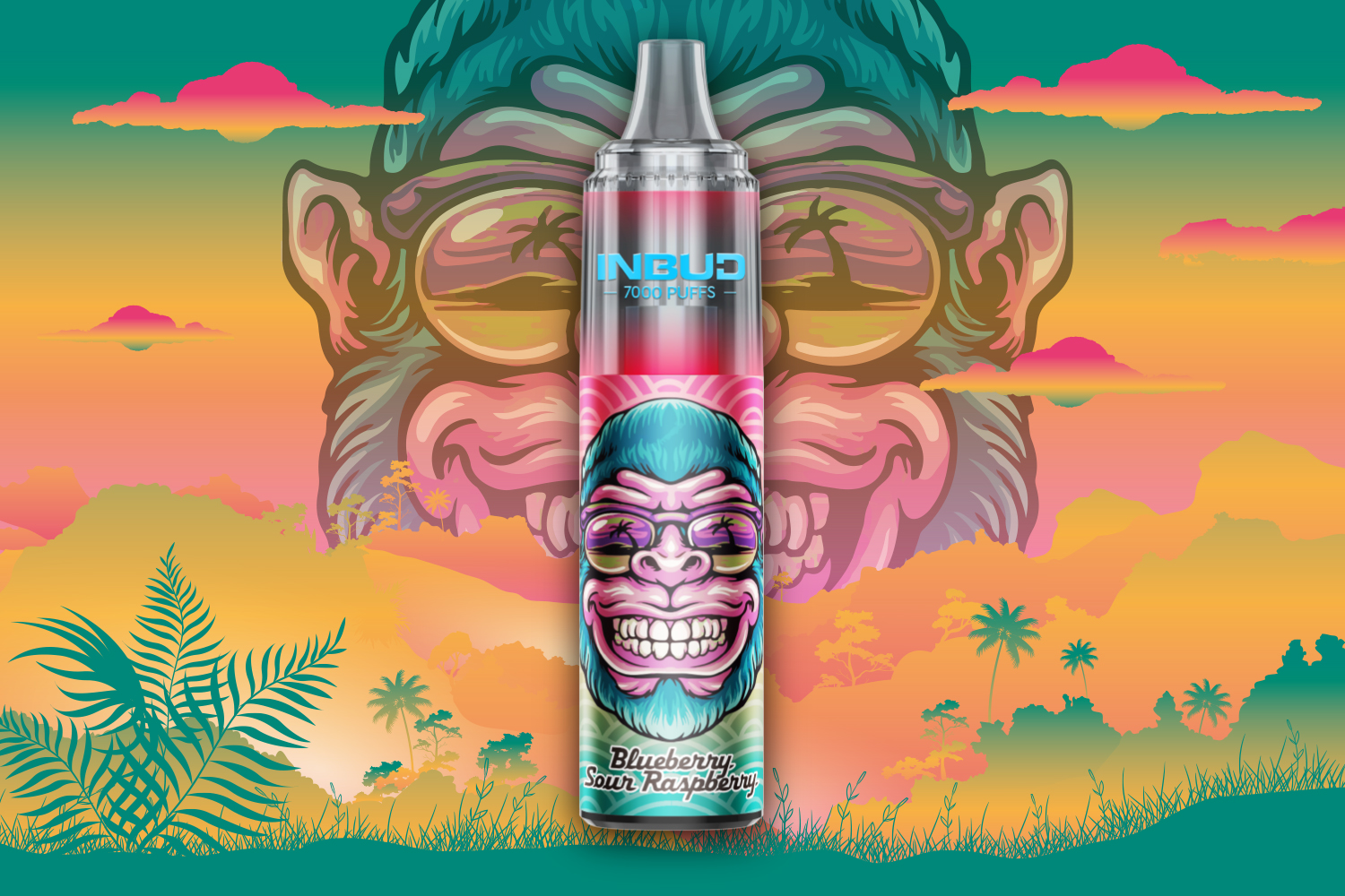 INBUD7000電子煙包裝設計